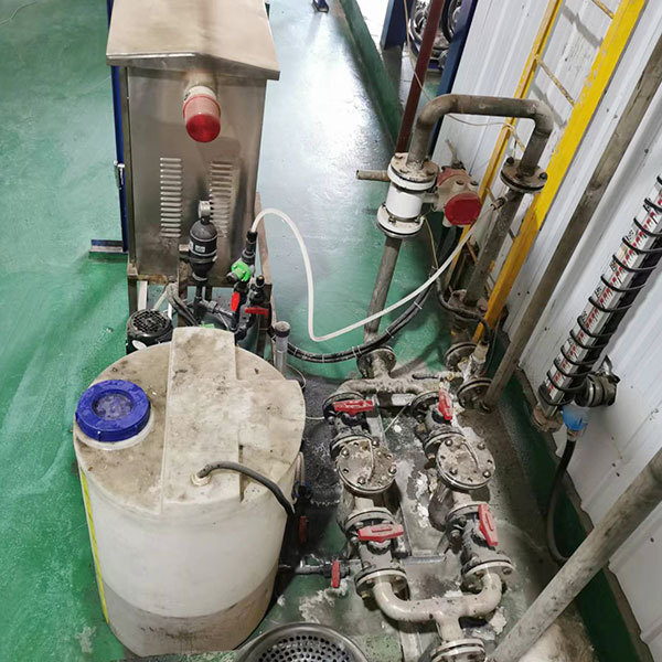 废水自动加除盐剂回喷系统